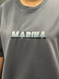 تیشرت باکسی گرم دار اورجینال marina