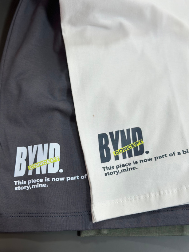 تیشرت نخ پنبه رگولار BYND