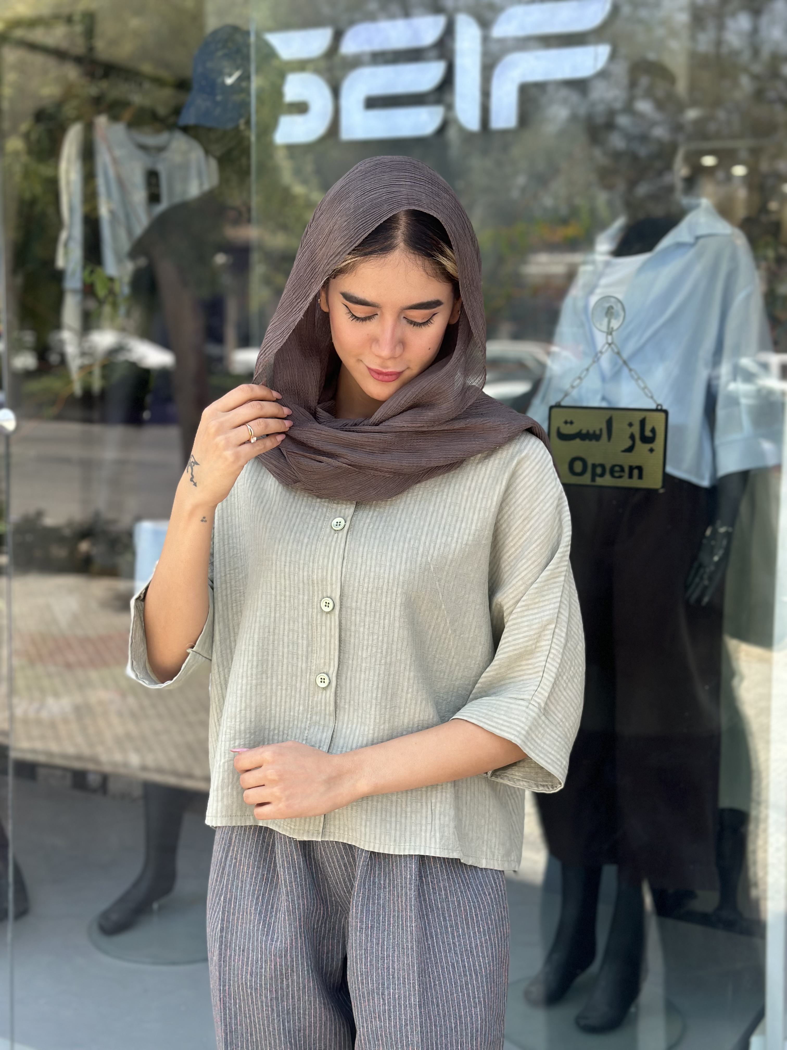 شومیز زنانه خنک فری‌سایز