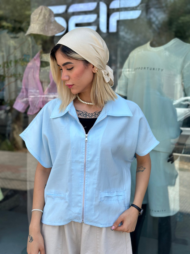 وست سیلک زنانه شیک خنک ریزشی
