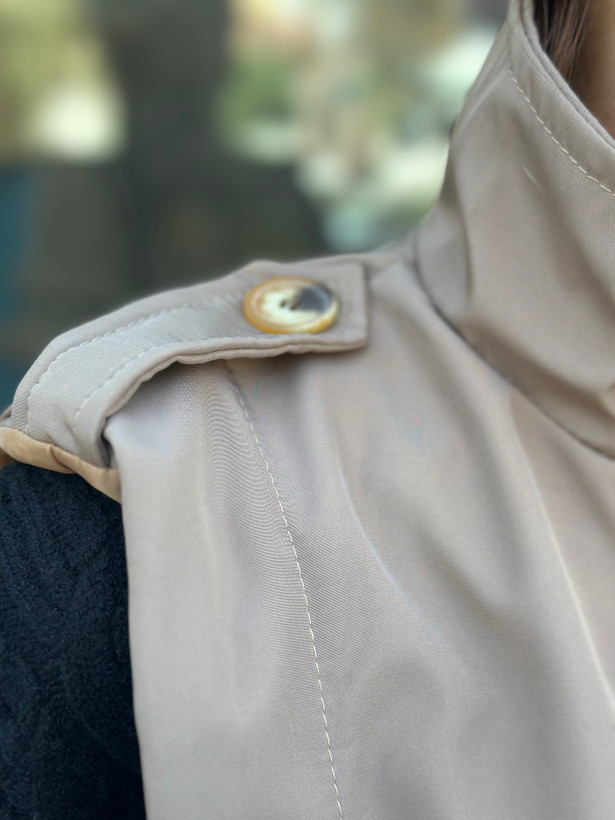 وست زنانه ۸ دکمه سورمهای